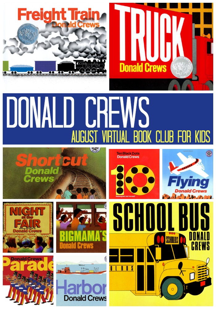 Donald Crews August Virtual Book Club for Kids Author