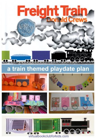 Train Crafts and Activities for Kids {Freight Train by Donald Crews}