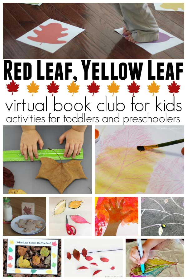 Leaf Themed Activities and Ideas for Book Based Fun aimed at Toddlers and Preschoolers and featuring Red Leaf, Yellow Leaf by Lois Ehlert.