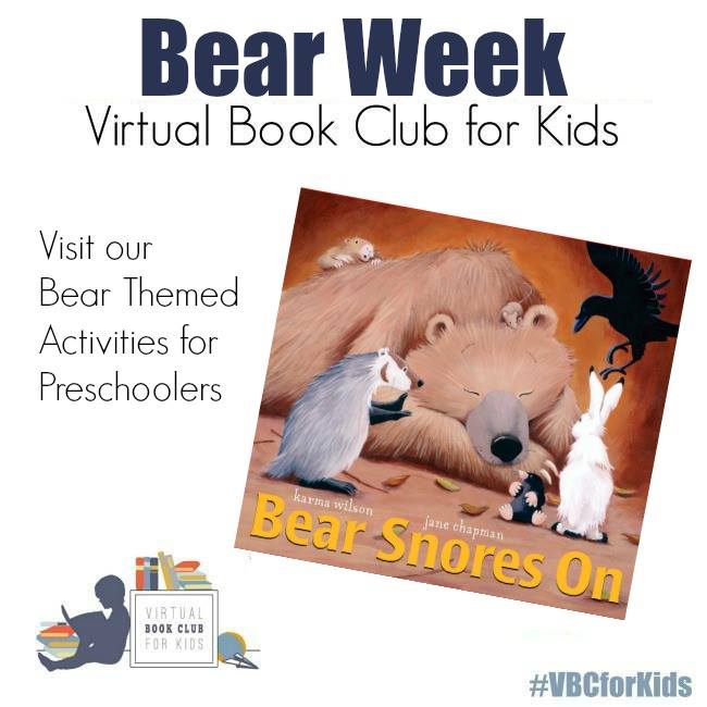 bear week for Virtual Book Club for Kids