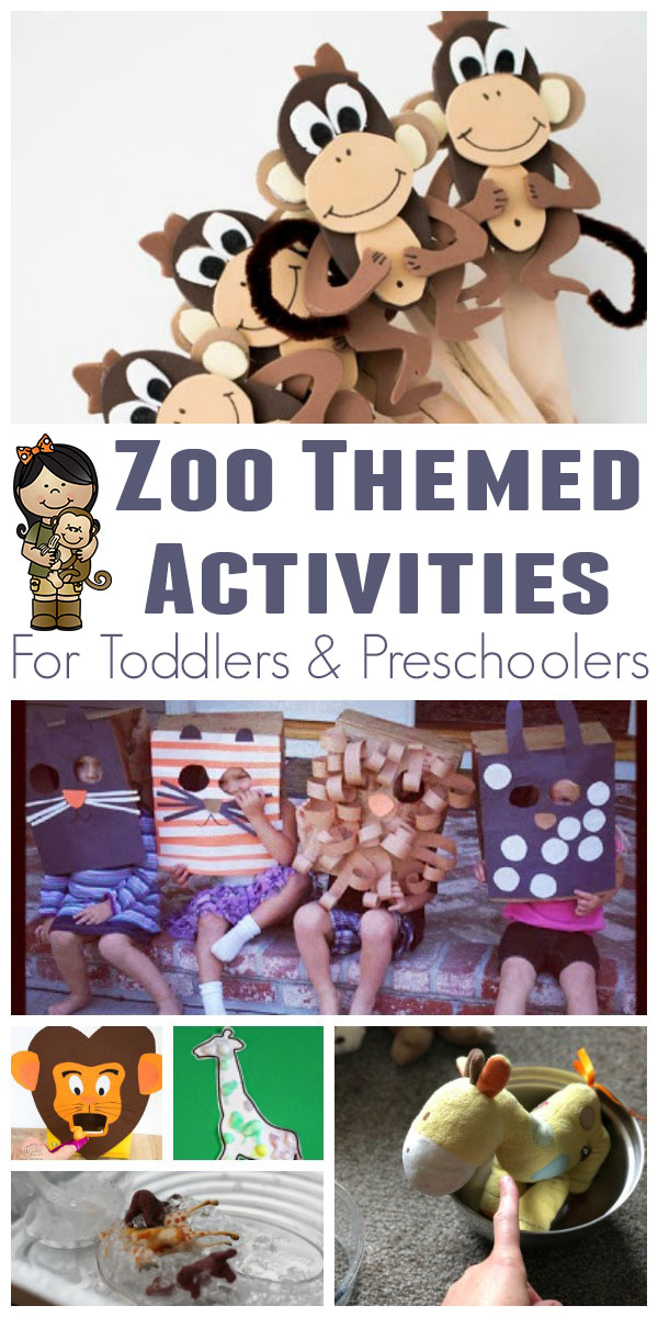 Zoo themed activities based on the classic children's picture book Good Night Gorilla by Peggy Rathmann, for toddlers and preschoolers to have fun, learn and read together