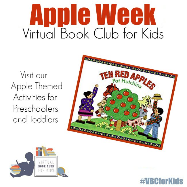 Apple Weekly Planner for Preschoolers and Toddlers