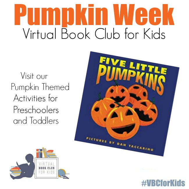 Pumpkin Week at the Virtual Book Club for Kids