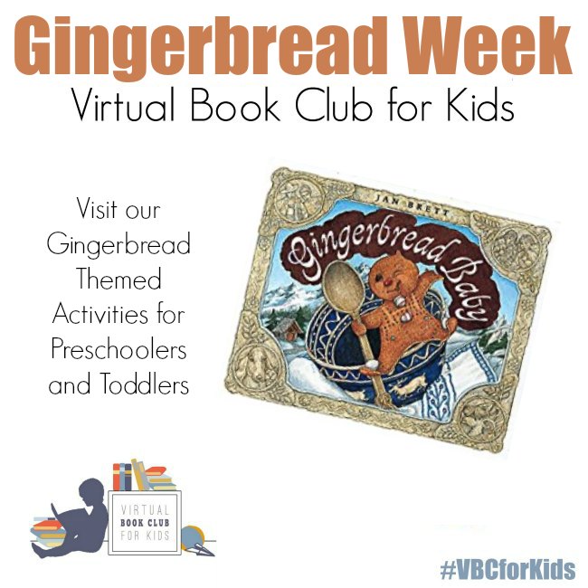 Gingerbread Baby Book by Jan Brett with Gingerbread Themed Activities
