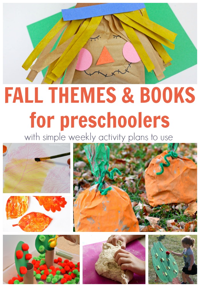 Collection of themed weeks for preschoolers with hands-on activities ideal for fall. Each week features at least 5 hands-on activities to play, create, learn and have fun. PLUS featured books and other recommended read alouds that are ideal for older toddlers and preschoolers to enjoy.