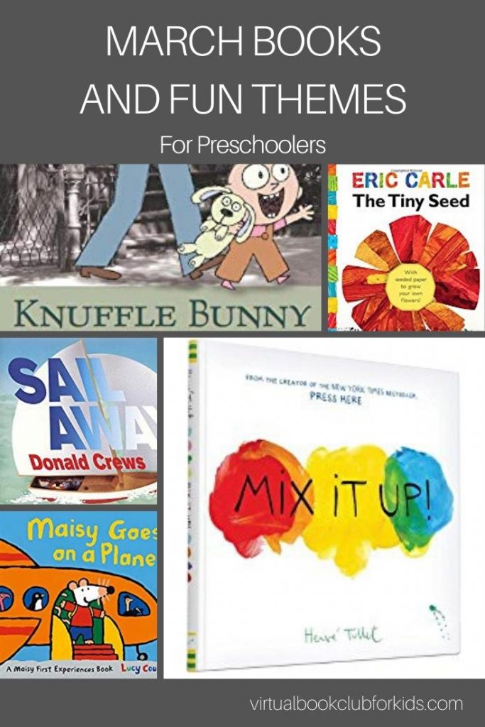 march books and fun themes for preschoolers