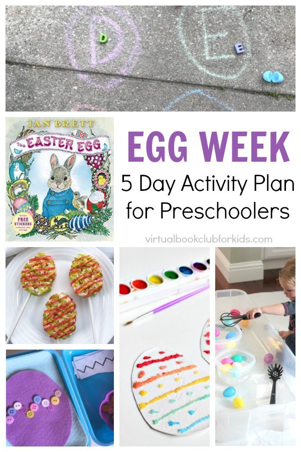 Easter Egg Week Activity Plan for Preschoolers