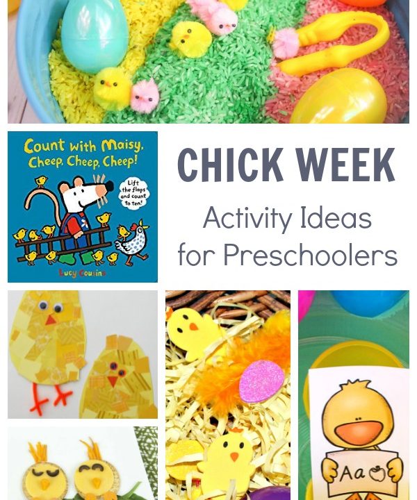 Chick Themed Week of Planned Activities for Preschoolers