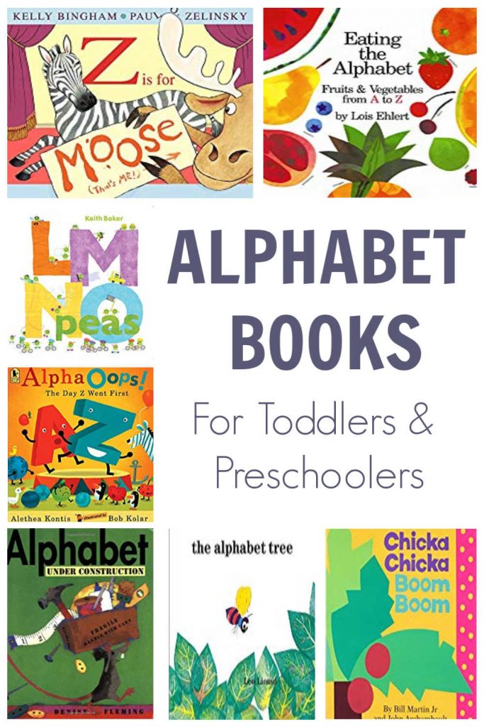 Favorite alphabet books to read together with your toddler and preschooler to help them learn their ABCs