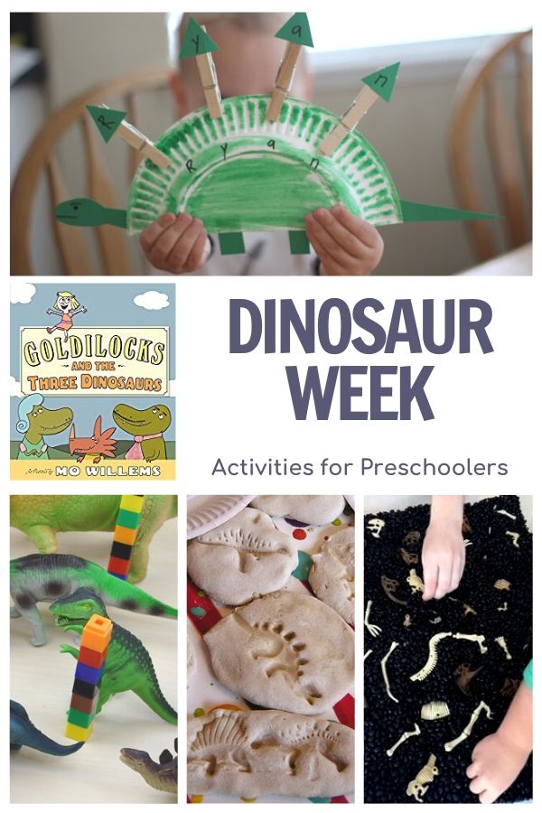 dinosaur week activities for preschoolers