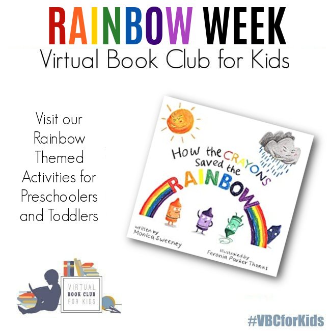 Rainbow Weekly Planner for Preschoolers and Toddlers