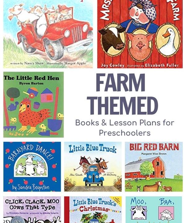 Farm Themed Weekly Plans and Favorite Books for Preschoolers