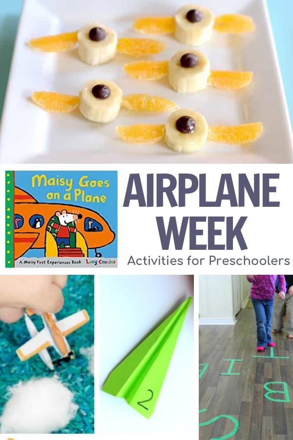 Airplane Week for Preschoolers featuring Maisy Goes on a Plane