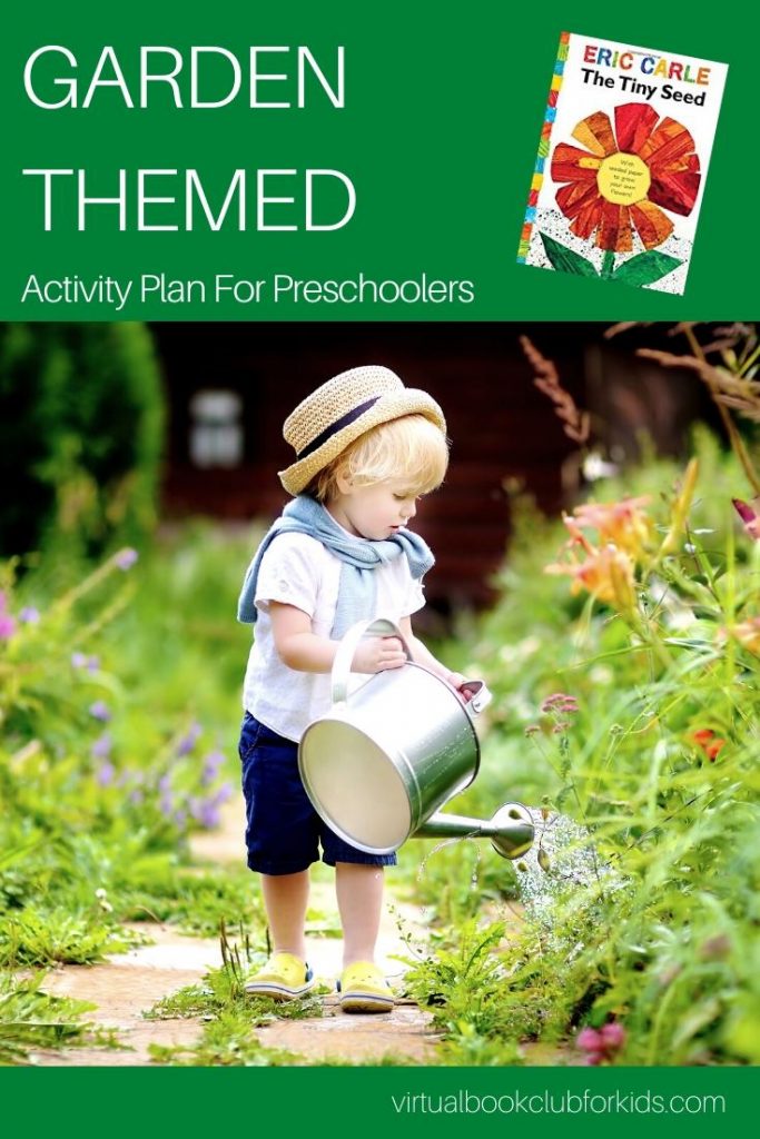 Garden theme activity plan for preschoolers