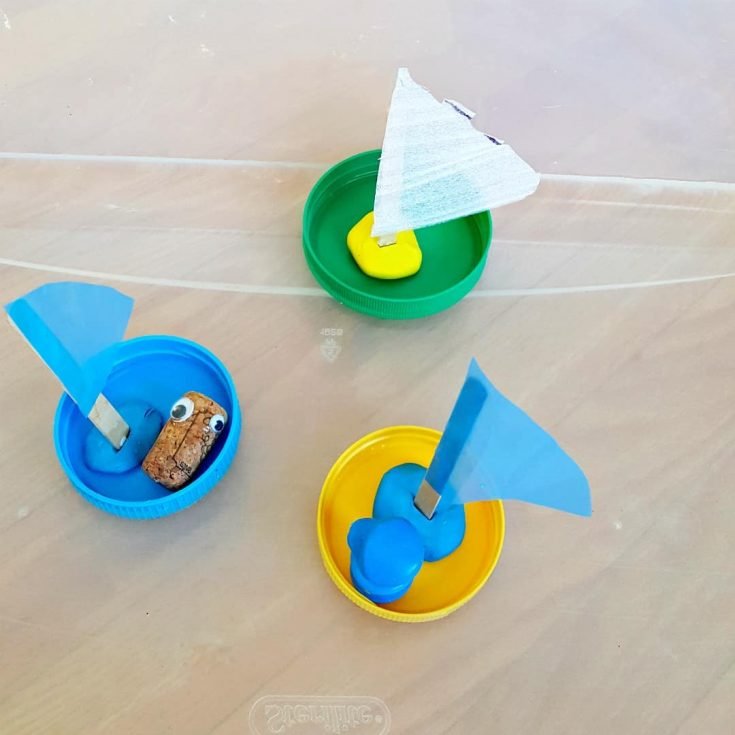 sailboat craft for kindergarten