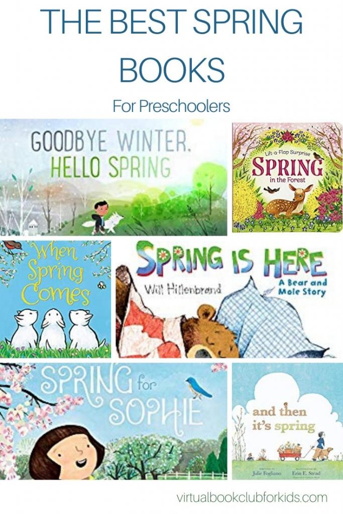 the best spring books for preschoolers