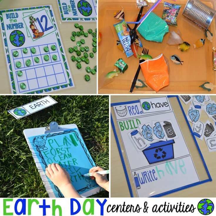 Image for Earth Day Centers and Activities (FREE Earth Day Vocab Posters)