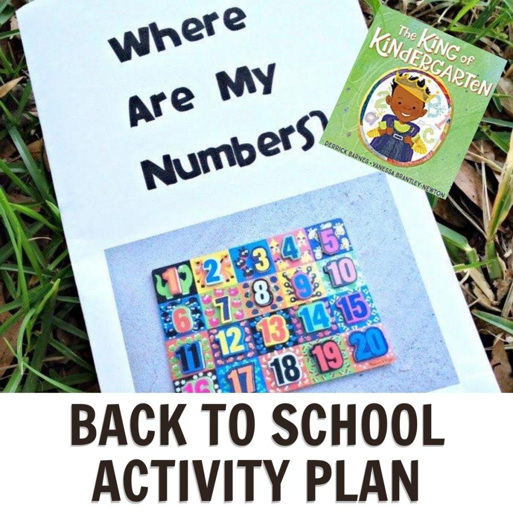 planned week of activities on the theme of back to school for preschoolers