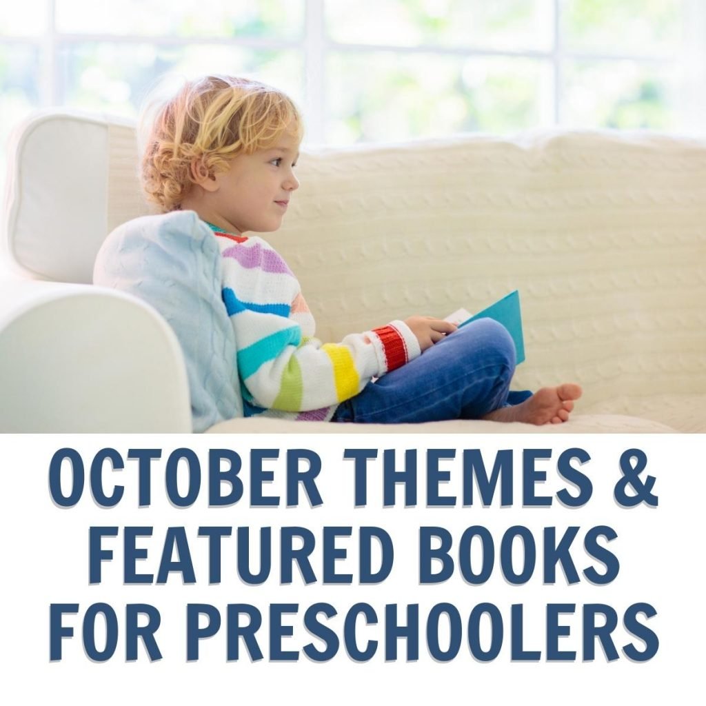 October themes and books for preschoolers ideal for preschool at home or book based activities in settings