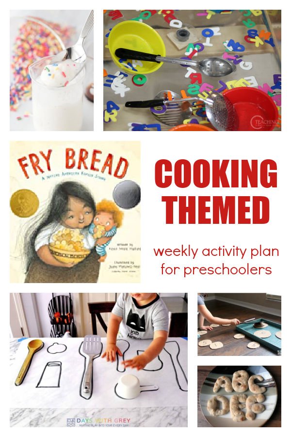 Cooking Week for Preschool Featuring Fry Bread