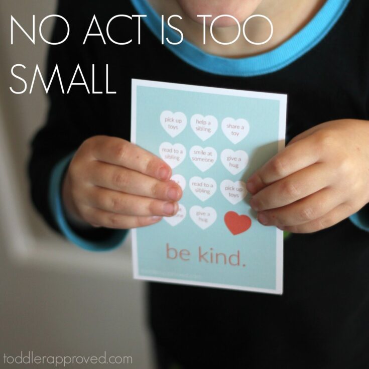 Image for Quick Daily Kindness BINGO Game for Kids