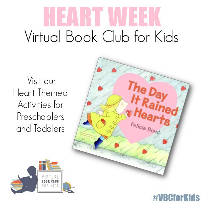 Heart Themed Activity Plan For Preschoolers Featuring The Day it Rained Hearts