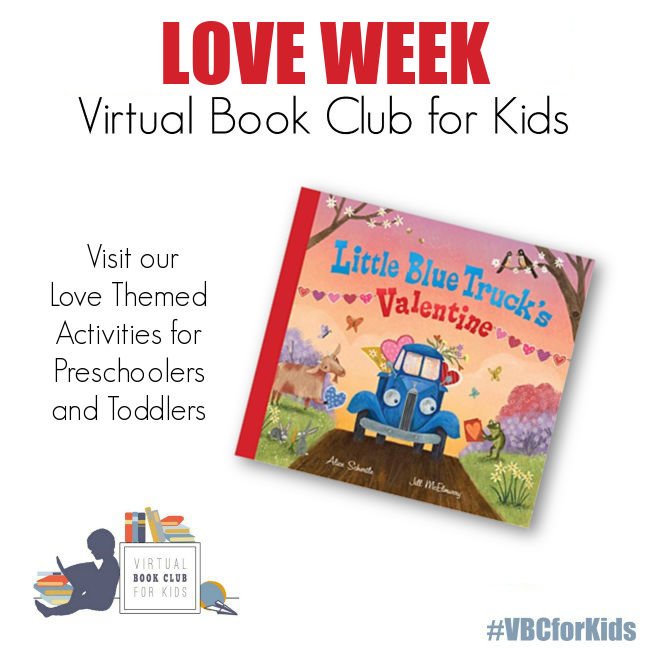 Love Weekly Activity Plan featuring Little Blue Trucks Valentine