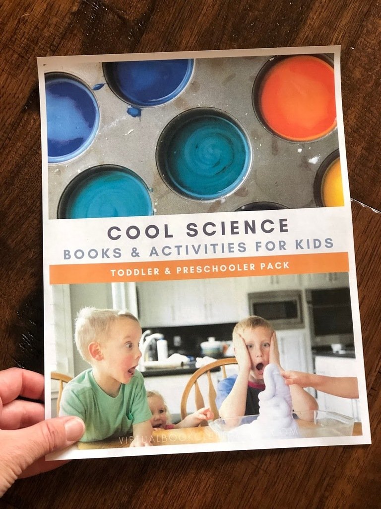 Cool science activity pack for toddlers and preschoolers