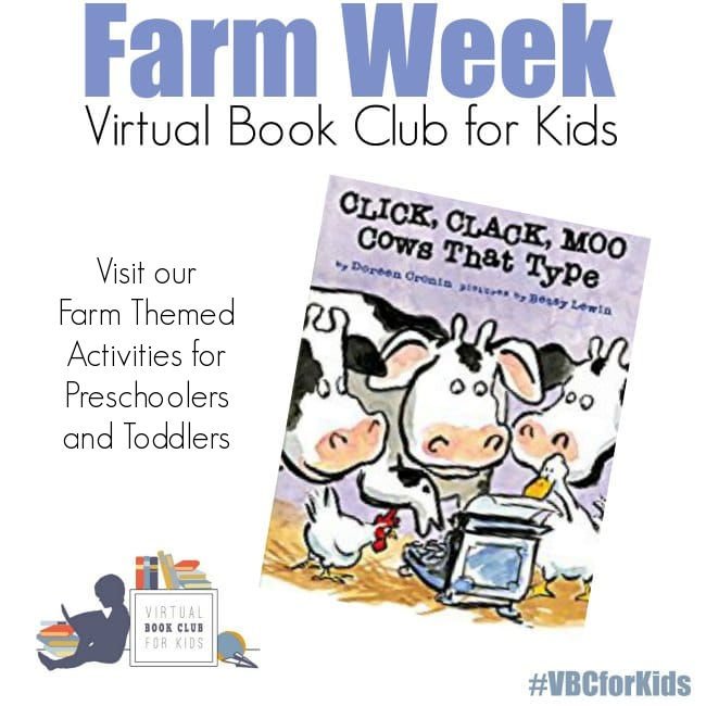 Click Clack Moo Themed Activities for Farm Week