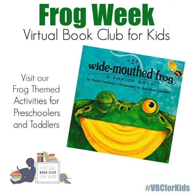 Frog Week Activity Plan Featuring The Wide Mouthed Frog