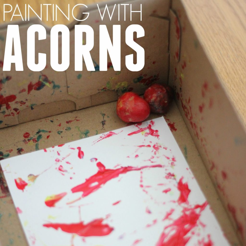 Acorn and Squirrel Book Based Activity Plan for Toddlers and Preschoolers