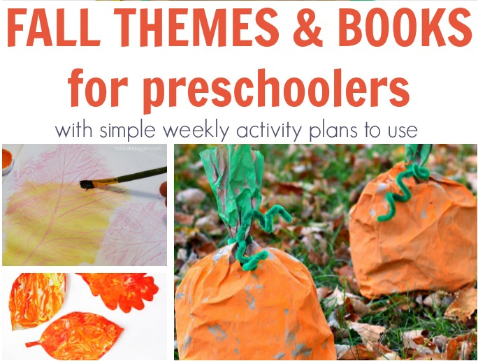 Fall Themes for Preschoolers and Featured Books