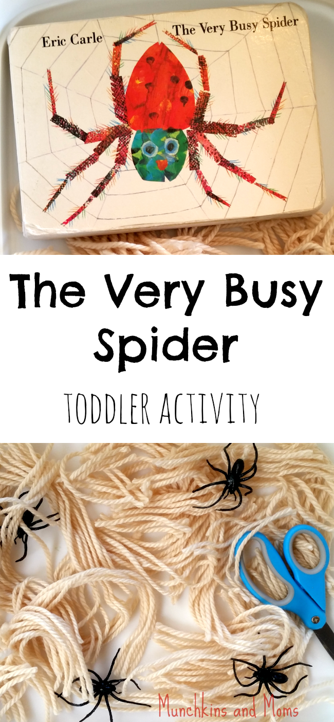 the very busy spider literacy planning