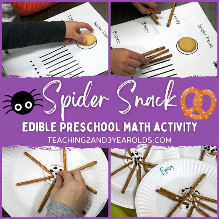 Image for Preschool Spider Snack that also Strengthens Counting Skills