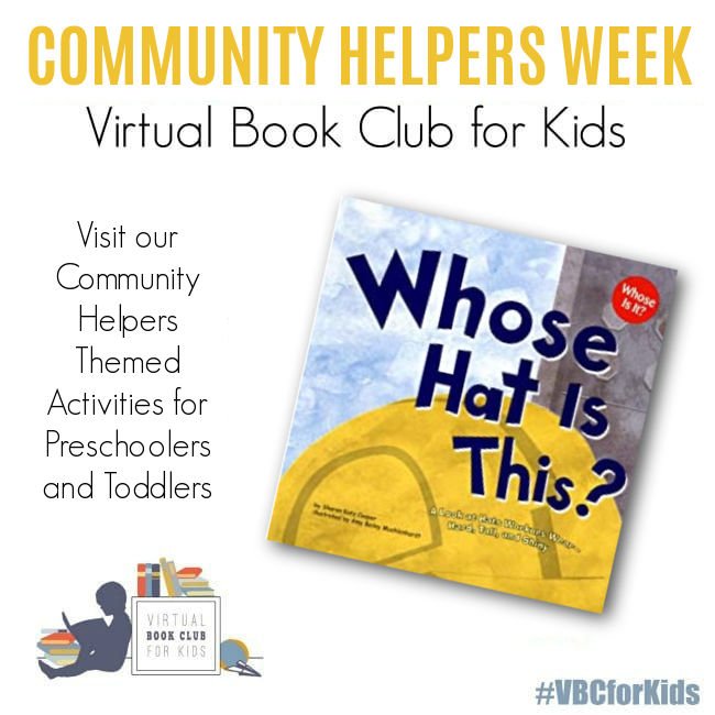 Community Helpers Week plan Featuring Whose Hat is This?