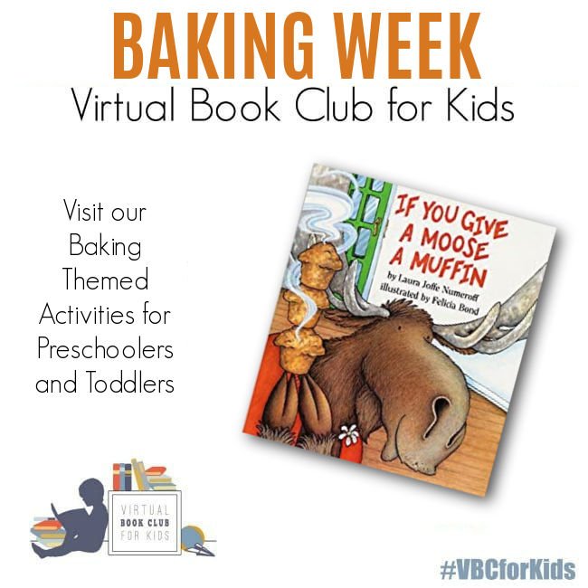 Baking Weekly Planner for Virtual Book Club for Kids