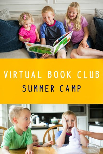 Virtual Book Club Summer Camp for Kids