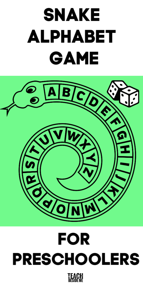 Image for Snake Alphabet Game (Preschool Letter Learning Activity)