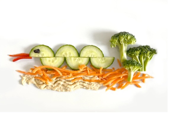 Image for Crazy Snake Snack with Hummas 