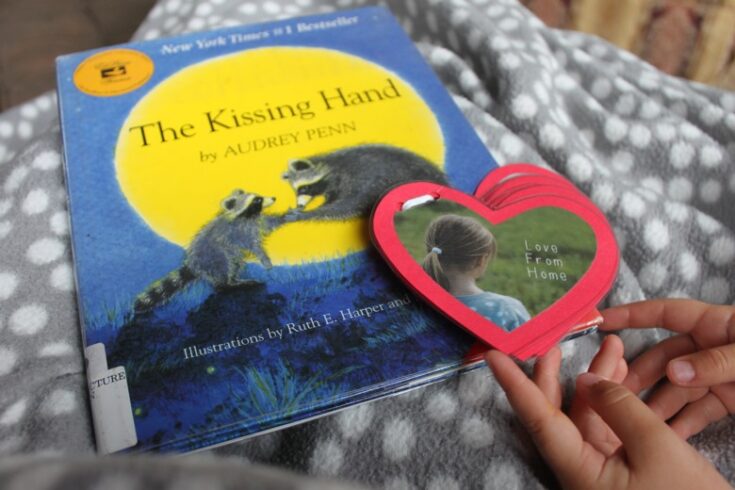 Heart Shaped Book Inspired by The Kissing Hand